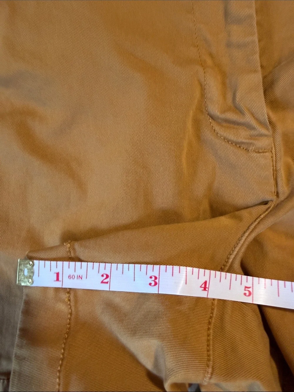J. Crew Women's Mustard Yellow Cotton Shorts